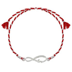 highspark 925 silver rakhi for brother | stylish infinity bro bhaiya rakhi for boys & men | lovely gift